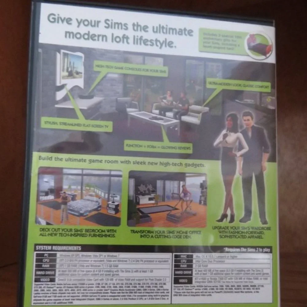 The Sims 3 Lot of Four Games